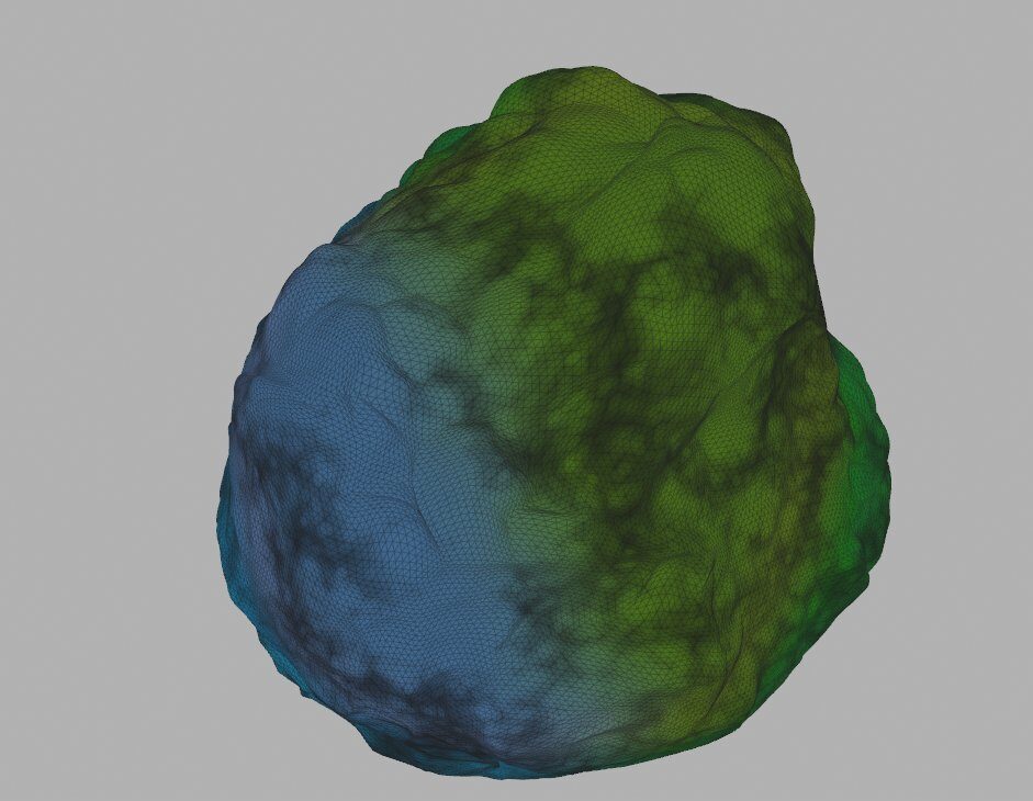 Modèle 3D modifié